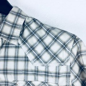 Converse Short Sleeve Snap Fastener Casual Shirt